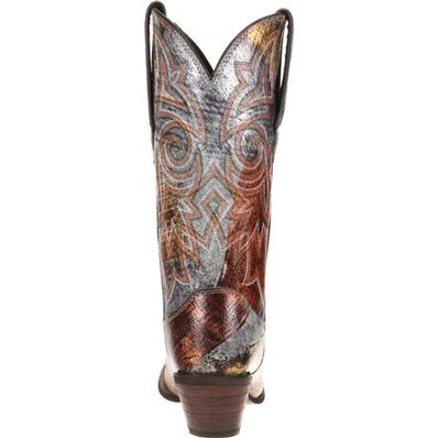 Crush™ by Durango® Women's Crackle and Chrome Western Boot, , large