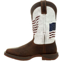 Rebel™ by Durango® Distressed Flag Embroidery Western Boot