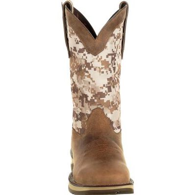 Rebel™ by Durango® Desert Camo Pull-on Western Boot, , large