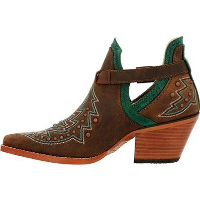 Crush™ by Durango® Women's Brown Studded Western Fashion Bootie, , large
