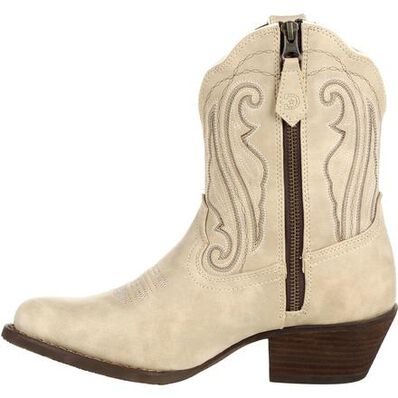 Crush™ by Durango® Women's Taupe Shortie Western Boot, , large