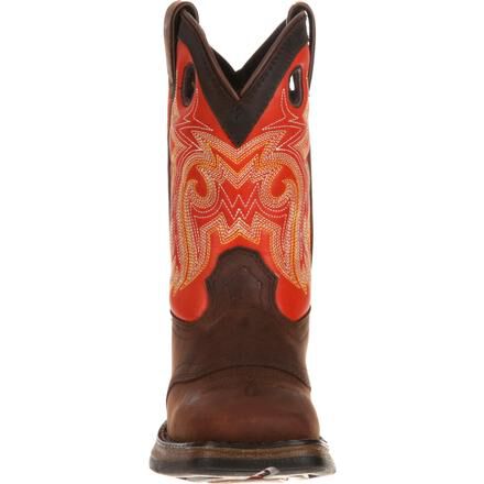 saddle color boots