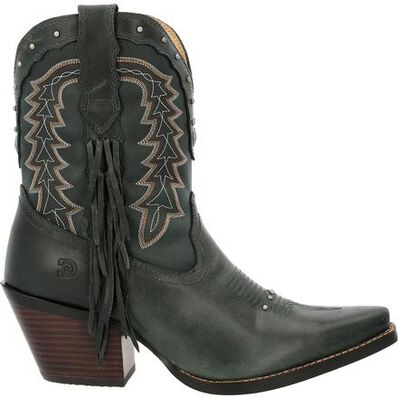 Crush™ by Durango® Women's Vintage Teal Bootie Western Boot, , large