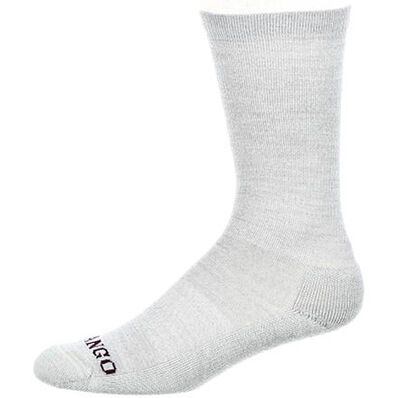 Durango® Boot Light Weight Merino Wool Socks, LIGHT GREY, large