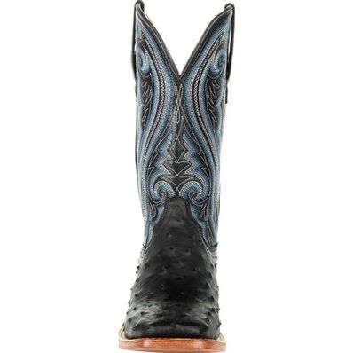 Durango® Premium Exotics™ Women's Full-Quill Ostrich Black Western Boot, , large