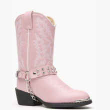 Durango® Little Kid Pink Rhinestone Western Boot