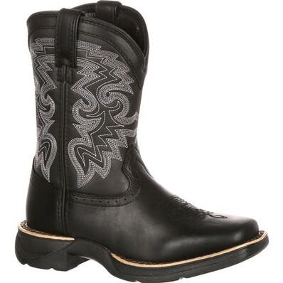 LIL' DURANGO® Big Kid Stockman Western Boot, , large