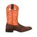 Durango® Nicotine and Burnt Orange Saddle Western Boot, , large