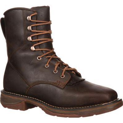 Workin' Rebel™ by Durango® Steel Toe Waterproof Western Lacer Boot, , large