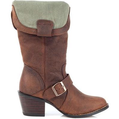 Durango® City Philly Women's Turn Down Pull-On Boot, , large