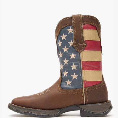 Lady Rebel by Durango® Patriotic Women's Pull-On Western Flag Boot, , large