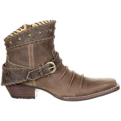 Crush™ by Durango® Women's 5-inch Bucklace Strap Western Boot, , large