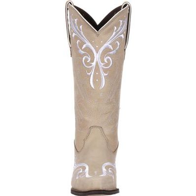 Crush™ by Durango® Women's Sexy Stitch Ivory Western Boot, , large