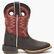 Durango® Lil' Rebel Pro™ Big Kid's Red Western Boot, , large