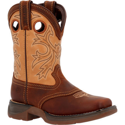 Kids leather work boots hot sale