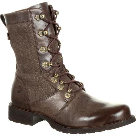 DRD0322 Durango Drifter Women s Brown Military Inspired Lacer Boot