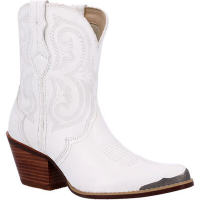 CRUSH BY DURANGO WOMEN'S PEARL WHITE WESTERN FASHION BOOTS