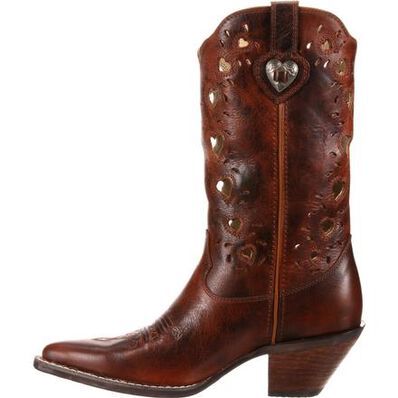 Crush™ by Durango® Women's Brown Heartfelt Western Boot, , large