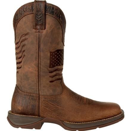 Rockin leather rebel flag boots 2025
