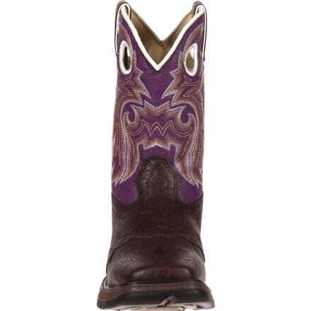 Purple durango boots outlet