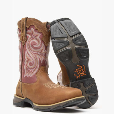 Lady Rebel Work™ by Durango® Women's Waterproof Composite Toe Western Work Boot, , large