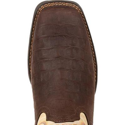 Lady Rebel™ by Durango® Gator Emboss Western Boot, , large