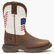 Lil' Rebel™ by Durango® Little Kids Distressed Flag Western Boot, , large