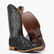 Durango® Premium Exotics™ Matte Black Pirarucu Western Boot, , large
