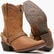 Crush™ by Durango® Women's Brown Ventilated Shortie Boot, , large