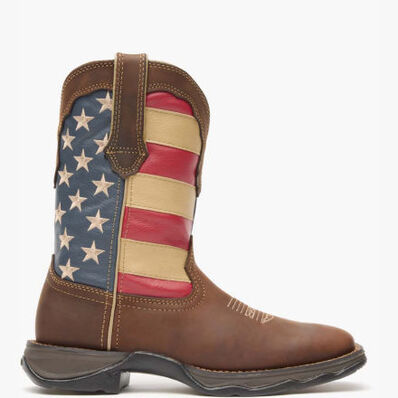 Lady Rebel by Durango® Patriotic Women's Pull-On Western Flag Boot, , large