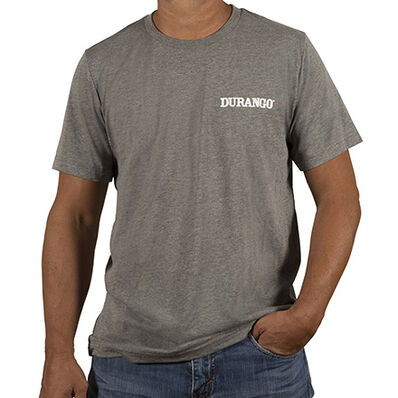 Durango® Unisex Triblend Tshirt, Grey, large