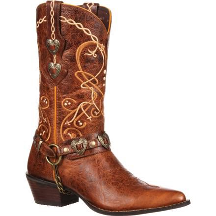 Crush by Durango Women s Heart Concho Western Boot DCRD180