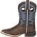 Durango® Lil' Rebel Pro™ Big Kid's Blue Western Boot, , large
