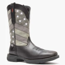 Rebel™ by Durango® Faded Black Flag Western Boot