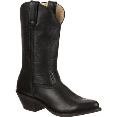 Durango® Women's Black Leather Western Boot, , large