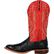 Durango® Premium Exotics™ Fiery Red Full-Quill Ostrich Western Boot, , large