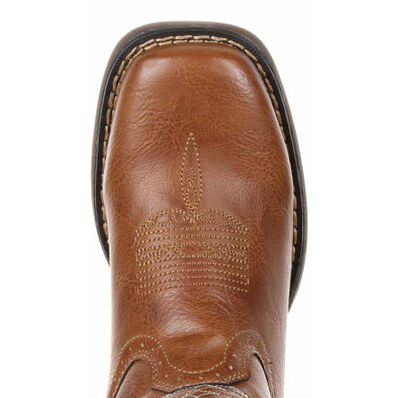 Lil' Durango® Big Kids' Rodeo Brown Western Boot, , large