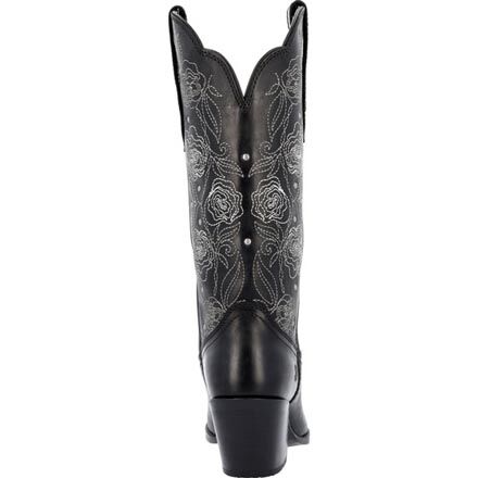 Crush by Durango Women s Black Rosewood Western Boot DRD0452