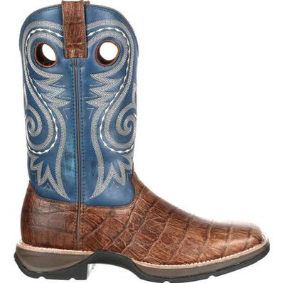 Rebel™ by Durango® Gator Embossed Western Boot, , large