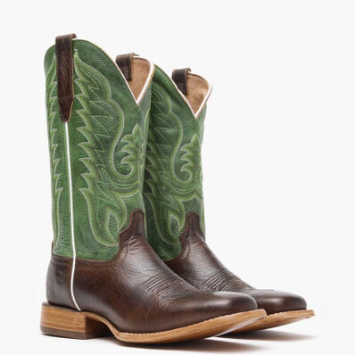 Durango® Arena Pro™ Hickory and Shamrock Green Western Boot, , large