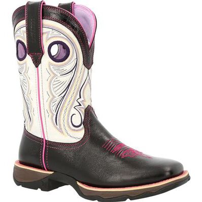 Lady Rebel™ by Durango® Women's Raven Black & White Western Boot, , large