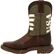 Lil' Rebel™ by Durango® Big Kids' Army Western Boot, , large