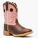 Lil’ Rebel™ by Durango® Big Kids’ Dark Chestnut Bubblegum Western Boot, , large