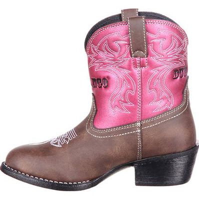 Lil' Outlaw™ by Durango® Little Kids' Embossed Western Boot, , large