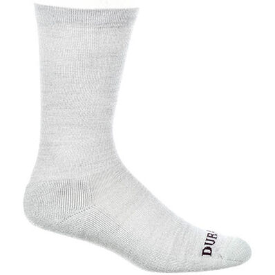 Durango® Boot Light Weight Merino Wool Socks, LIGHT GREY, large