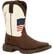 Lil' Rebel™ by Durango® Little Kids Distressed Flag Western Boot, , large