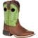 Durango® Lil' Rebel Pro™ Little Kid's Lime Western Boot, , large