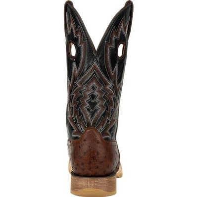 Durango® Rebel Pro™ Oiled Saddle Ostrich Western Boot, , large