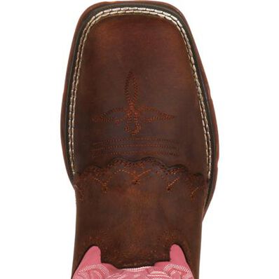 Lady Rebel™ by Durango® Women's Blush n' Lace Saddle Western Boot, , large