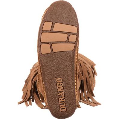 Durango® City Women's Santa Fe Fringe Moccasin, , large